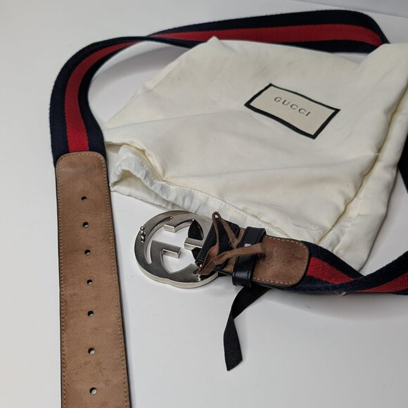 Gucci Multi Color Red/Blue U.S. size 38 (95/38) - Picture 4 of 4